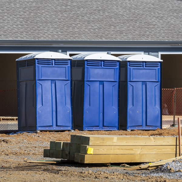 are there any restrictions on where i can place the portable toilets during my rental period in New Bedford